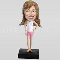 Custom Bobblehead Woman Casual-11315