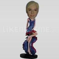 Custom Bobblehead Woman Outfit 1-11342