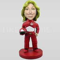 Custom Bobblehead Race Car Driver-11363