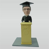 Custom Graduation speech bobbleheads