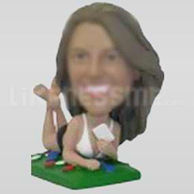 Custom Bobblehead Woman Casual 11410-11411