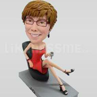 Custom Bobblehead Woman Casual 11413-11414