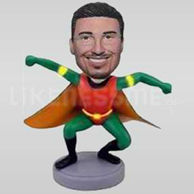 Custom Bobblehead Super Hero 11450-11451