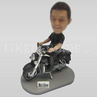 Custom Bobblehead Motorcycle w58-11143