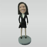 Custom work bobbleheads woman bobble heads