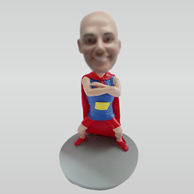 Custom super man bobble head