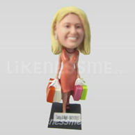 Custom Woman Casual  Bobblehead 11415-11416