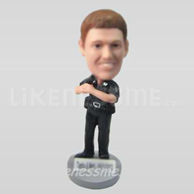 Custom Police  Bobblehead  2-11173