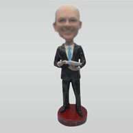 Custom suit male bobbleheads