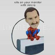 Computer Monitor Bobble Head Doll Spidy-11562