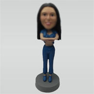 Custom fashion female bobbleheads