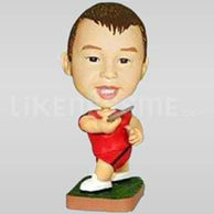 Custom Bobblehead Boy Playing-11622