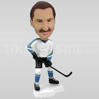 Personalized Hockey Player Bobblehead-11712