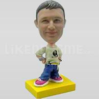 Casual Skateboarder Bobblehead-11744