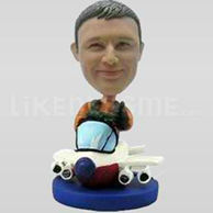 High Flying Pilot Bobblehead-11747