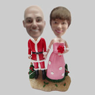 Custom Special wedding cake bobbleheads