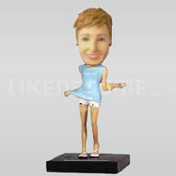 Sexy 1 Girl Bobble Head Doll Doll-11827