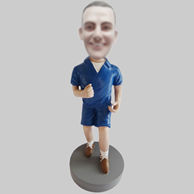 Custom Running man bobbleheads