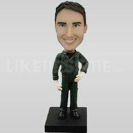 Soldier Pilot Bobble Head Doll-11852