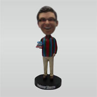 Custom Scholar bobbleheads