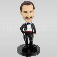 Pianist Tuxedo Bobblehead-11906