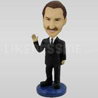 Waving Politician Personalized Bobblehead-11917