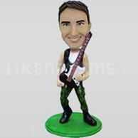 Bobble guitar bobblehead doll -10021