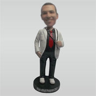 Custom doctor bobble heads