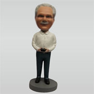 Custom Grandpa bobble heads