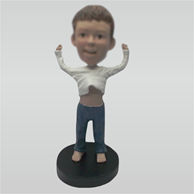 Custom Cute Boy bobbleheads