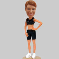 Custom sports Woman bobbleheads