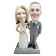 Custom wedding bobblehead dolls