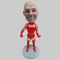 Personalized custom superman bobble heads
