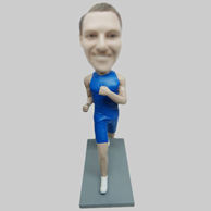 Custom Running Man bobble heads