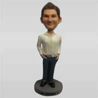 Custom office man bobbleheads