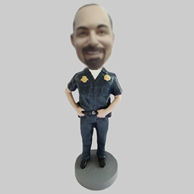 Custom police bobbleheads