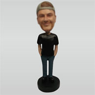 Customize Relaxing man bobble head