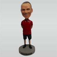 Customize Relaxing man bobblehead