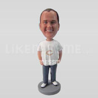 Personalized custom fans bobblehead