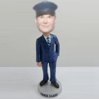 Personalized custom police man bobbleheads