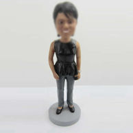 Personalized custom Female bobbleheads