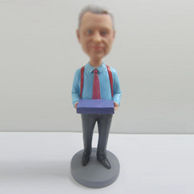 Personalized custom work man bobbleheads