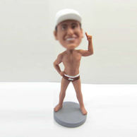 Personalized custom Swimmers bobbleheads