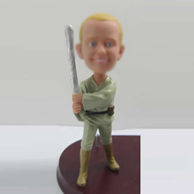 Personalized custom boy in game bobble heads