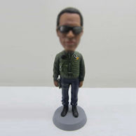Personalized custom Armored soldiers bobbleheads