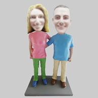 Custom couple bobblehead doll