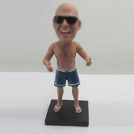 Personalized custom Swimmers bobble heads