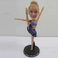 Personalized custom Dancer girl bobbleheads