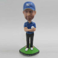 Personalized custom Baseball bobble head doll