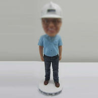 Personalized custom Engineer bobbleheads